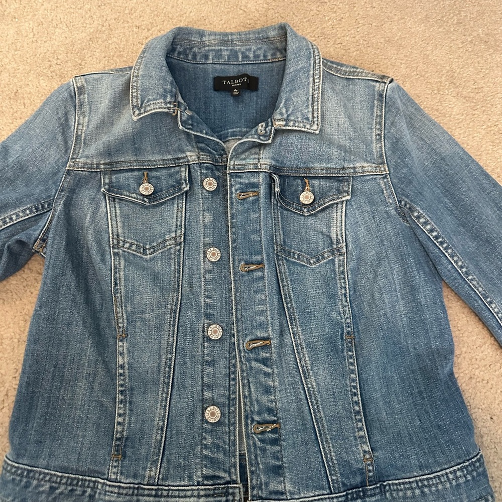 Talbots Blue Denim Jacket